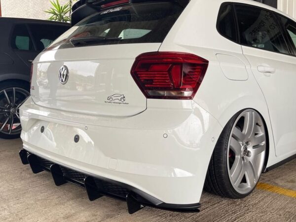 VW POLO AW MAX 5 FIN DIFFUSER ADD-ON