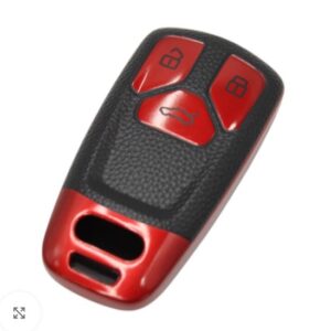 AUDI SMART KEY COVER RED