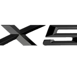 BMW X5 GLOSS BLACK BADGE