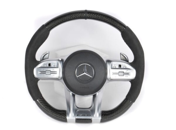 MERC CARBON ALCANTARA STEERING WHEEL