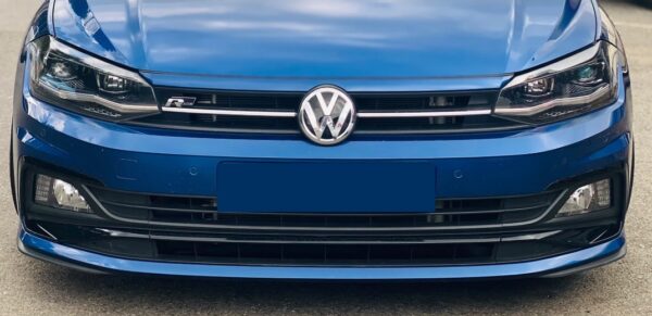VW POLO AW 3PC FRONT LIP GLOSS BLK - Image 2