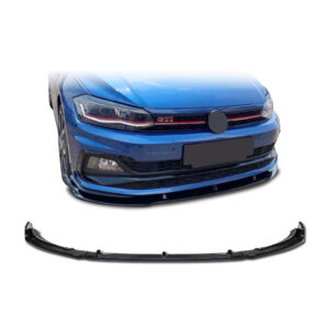 VW POLO AW 3PC FRONT LIP GLOSS BLK
