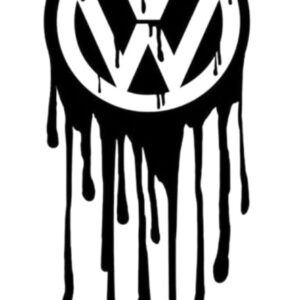 MELTING VW STICKER