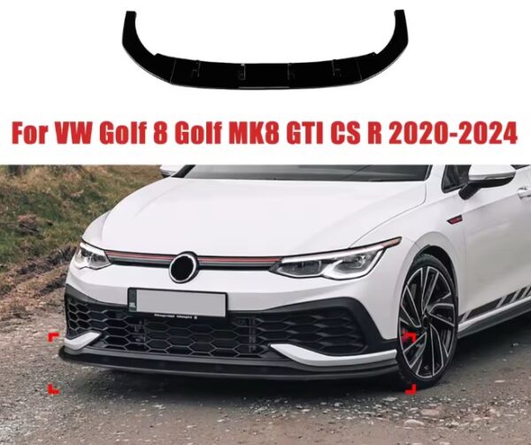 GOLF 8 FRONT LIP NO WINGS - Image 2